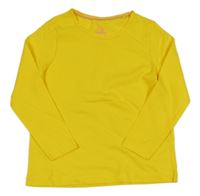 Tmavožluté triko lupilu