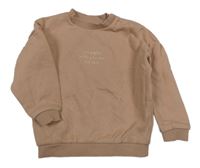 Pudrová mikina s nápisy George