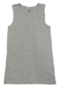 Šedé melírované tílko H&M