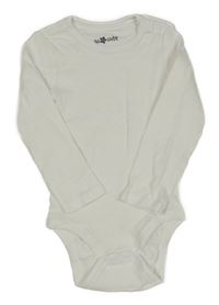 Bílé žebrované body so cute
