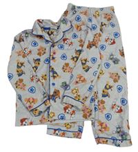 Šedé melírované pyžamo s Paw Patrol Nickelodeon