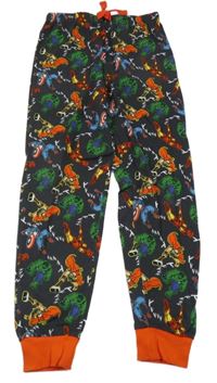 Antracitové pyžamové kalhoty s Avengers Tu