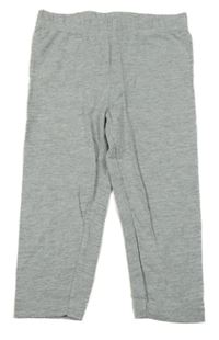 Šedé melírované capri legíny Kiki&Koko