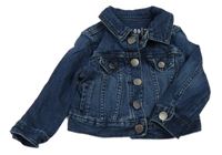 Tmavomodrá riflová bunda Gap