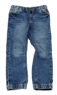 Tmavomodré melírované cuff rifle Next