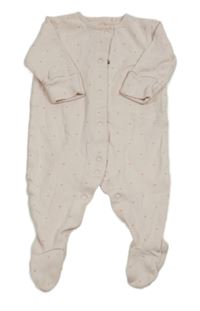 Světlerůžový overal se srdíčky Next