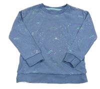 Modrá mikina s fleky M&S