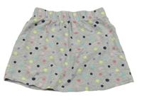 Šedo-barevná puntíkatá sukně Bluezoo