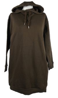 Dámská hnědá oversized mikina s kapucí Engelbert Strauss