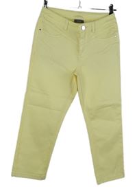 Dámské žluté capri rifle C&A