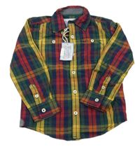 Nové - Barevná kostkovaná košile Joules