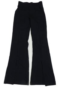 Černé flare tepláky Page one young