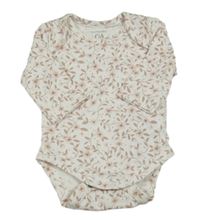 Bílé květinové body C&A