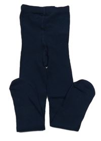 Tmavomodré punčoháče Primark