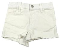 Bílé riflové kraťasy Denim Co. 