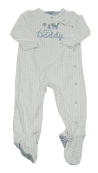 Nové - Bílý overal s hvězdami a zvířaty Next