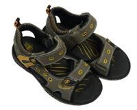 Nové - Hnědošedé sandály vel.30