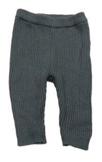 Šedé žebrované kamaše George 