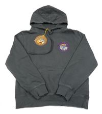 Nové - Šedá mikina s potiskem a kapucí Ghanda