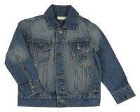 Tmavomodrá riflová bunda Kids