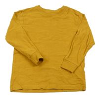 Hořčicové mikinotriko Next 