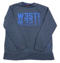 Tmavomodrá mikina s čísly F&F