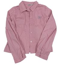 Růžová halenka s květy Alive