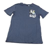 Tmavomodré tričko s Bluey H&M