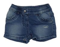 Tmavomodré riflové kraťasy Miniconf