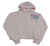 Světlerůžová crop mikina s Squishmallows s kapucí H&M