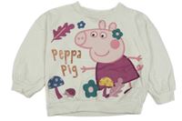 Smetanová oversize mikina s Pepinou Matalan