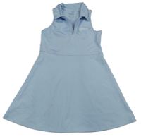 Světlemodré polo šaty Zara
