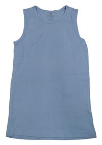 Modrošedé tílko H&M