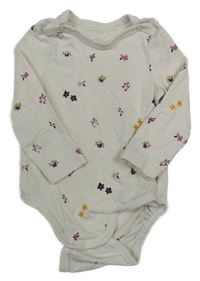 Smetanové květované body Topomini