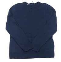 Tmavomodrý svetr H&M