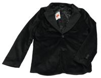 Nové - černé plyšové sako PRIMARK