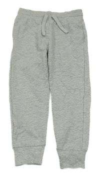 Šedé melírované tepláky H&M