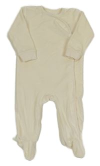 Smetanový plyšový overal s Minnie PLACE