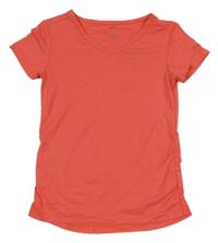 Jahodové melírované funkční sportovní tričko ROSSI