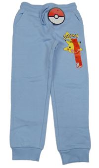 Nové - světlemodré tepláky s Pikachu PRIMARK