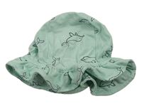 Světlemodrý klobouk s delfíny Lupilu