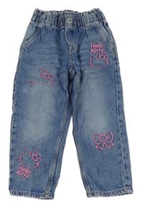 Modré relaxed fit rifle s Hello Kitty H&M
