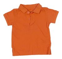 Oranžové polo tričko Next