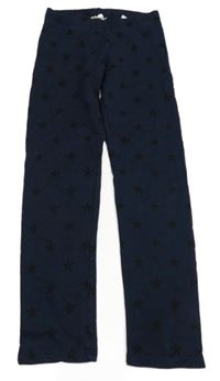 Tmavomodré legíny s hvězdičkami H&M