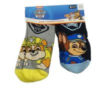 Nové - 2x protiskluzové ponožky s Tlapkovou patrolou Nickelodeon