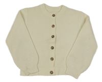 Smetanový propínací svetr dunnes