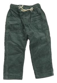 Zelené manšestráky H&M