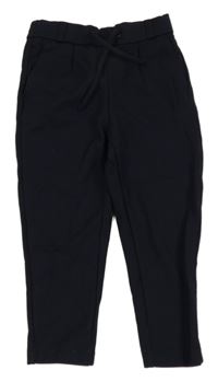 Tmavomodré chino teplákové kalhoty Only