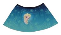 Modrá plavková sukně s Elsou Disney