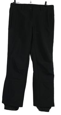 Dámské černé softshellové lyžařské kalhoty Crivit 